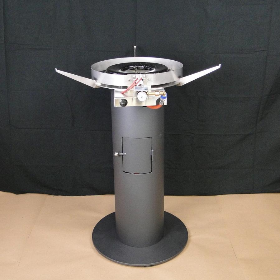 Feuertisch in DB703 pulverbeschichtet  betriebsbereit