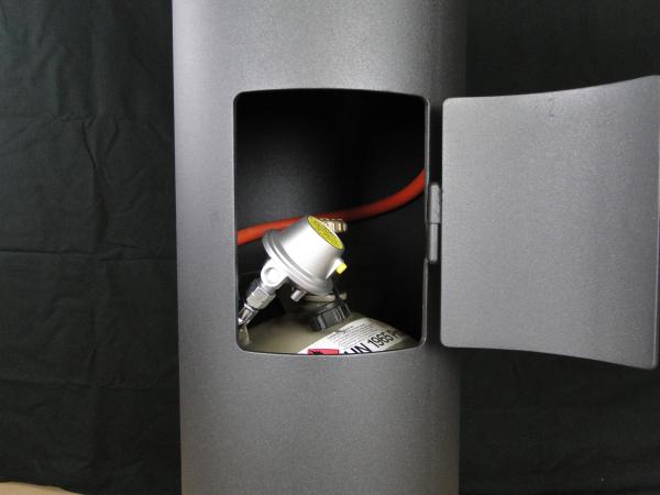 Feuertisch in DB703 pulverbeschichtet  betriebsbereit
